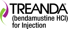 TREANDA (bendamustine HCI) for injection logo